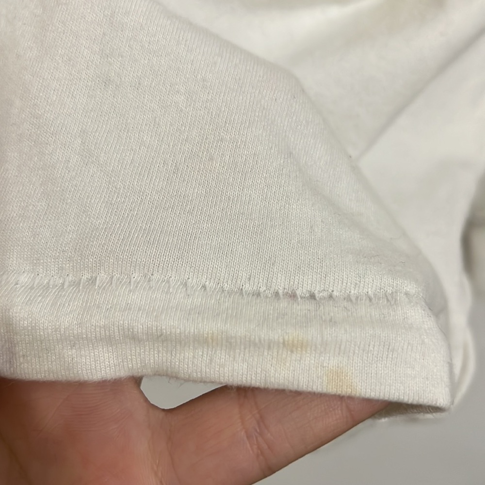 Off white, long sleeve pikachu shirt. Size Medium - Picture 4 of 4